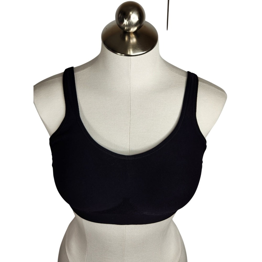 Underoutfit Comfort Shaping Bra Women Large Black Style 459 Seamless Adjustable